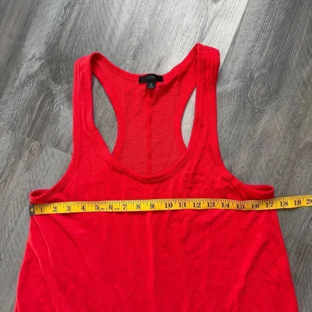 J. Crew Hi Low Swingy Tank Dress Medium Minimalist Racerback